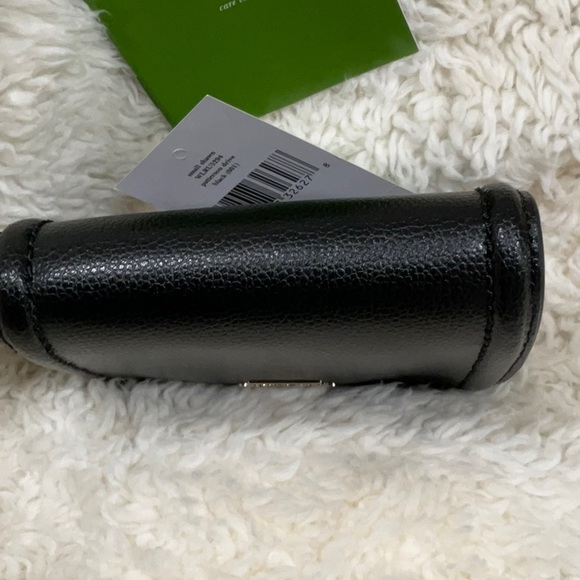NWT, Kate Spade, Black Leather Patterson Drive Small Shawn Bifold Wallet - Picture 11 of 14